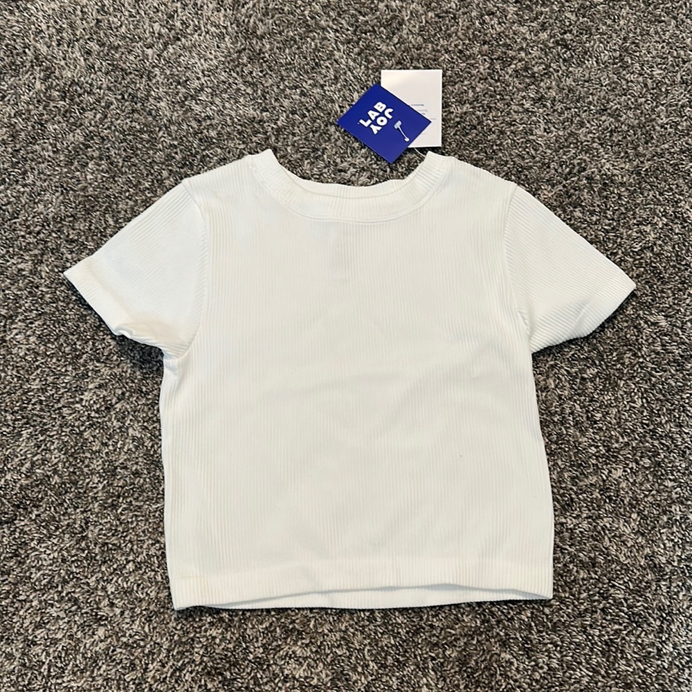 never worn women’s white top, small
